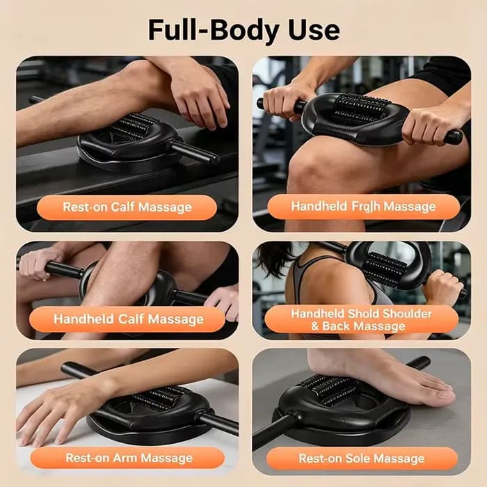 Masseur anti-stress portatif pour le corps entier