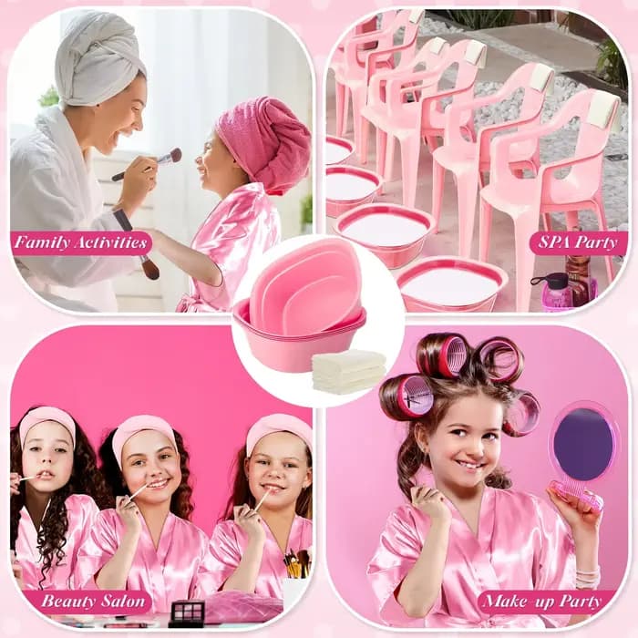 18-1 Ensembles de peignoirs de spa en satin pour fêtes spa