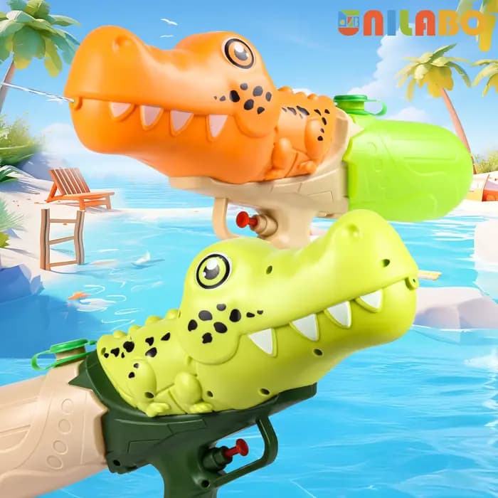 Pistolet à eau jouet pour enfants, pistolet à eau puissant avec capacité d'humidité de 500ML, pistolet à gicler longue portée pour piscine pour garçons et filles