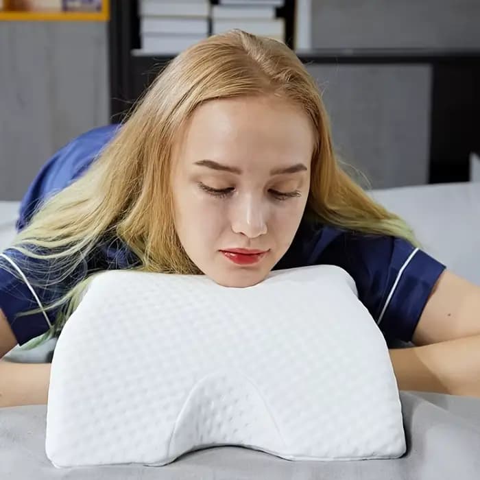 Oreiller de couchage en forme de U pour couple