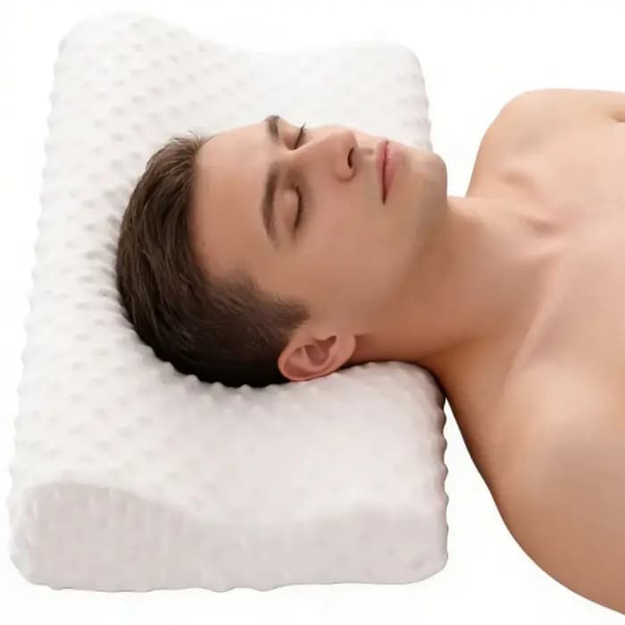  Oreiller de couchage en mousse à mémoire de forme