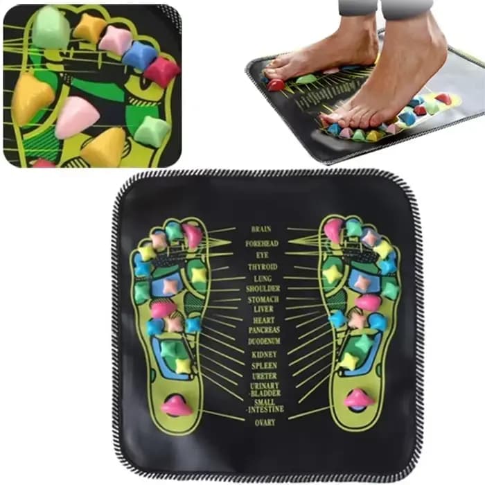 Tapis de Massage des pieds acupression coussin