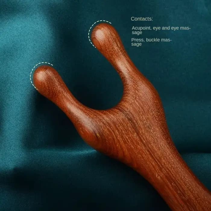 Peigne de Massage méridien corporel à Double tête