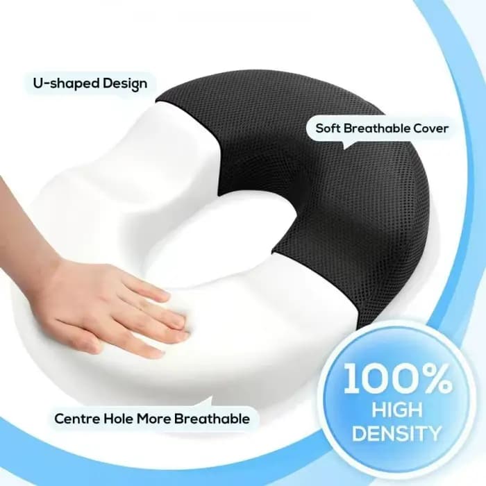 Coussin de siège en forme de donut pour hémorroïdes