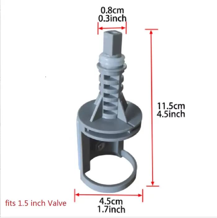 Valve d'eau inverseur pour spa 2 "/1.5 en effet
