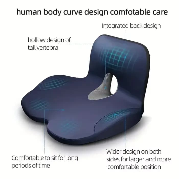 Coussin de siège en mousse à mémoire de forme