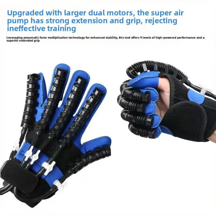 Gants robotisés d'exercice pour la rééducation des doigts (gauche/droite) – Idéal pour AVC