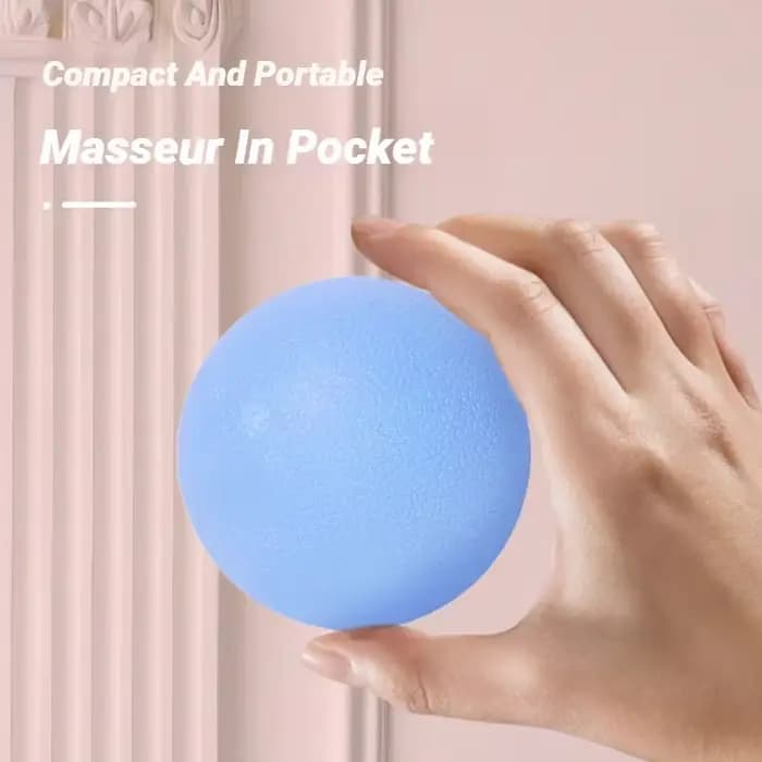 Balle de massage TPE 6CM pour relaxation musculaire profonde