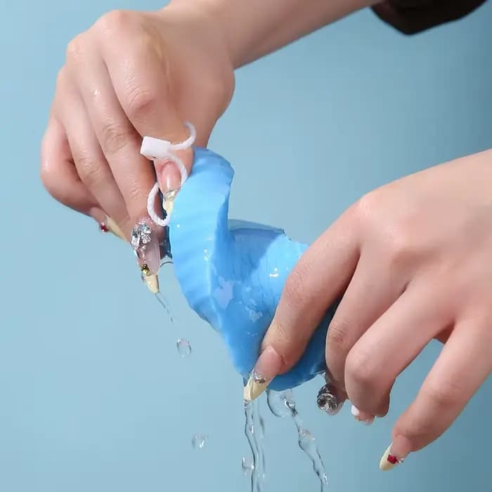 Éponge de bain exfoliante texturée 3D super douce – Gommage doux pour la peau