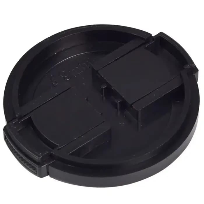 Capuchon d'objectif d'appareil photo 49mm 52mm 55mm 58mm 62mm 67mm 72mm 77mm 82mm 95mm 105mm compatible avec les objectifs Nikon Canon Fuji
