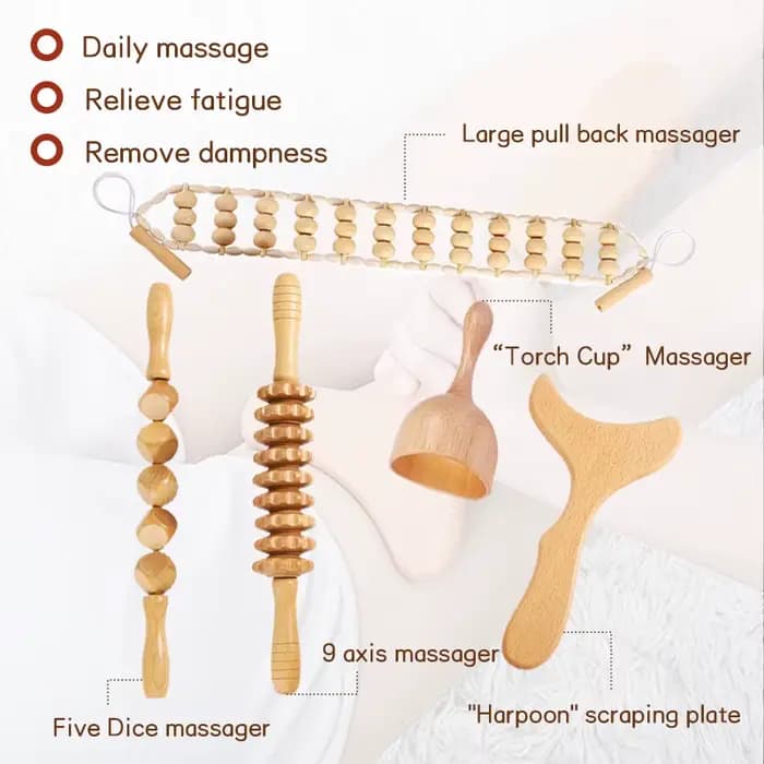 JianYouCare-Ohio eur de proximité lymphatique en bois