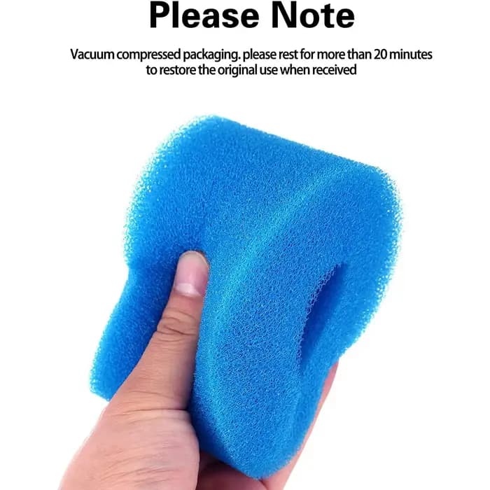 Filtre en mousse lavable réutilisable pour spa pur