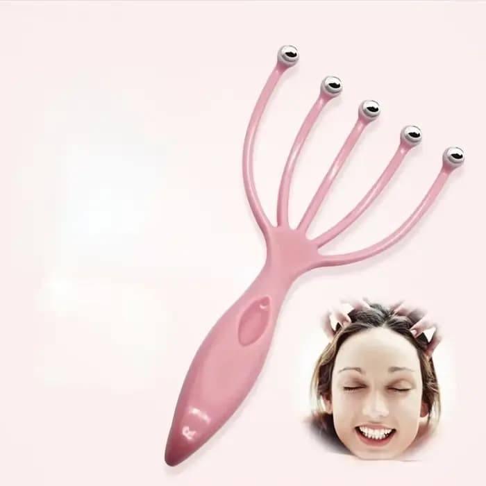 Instrument de massage de tête pour le cuir chevelu