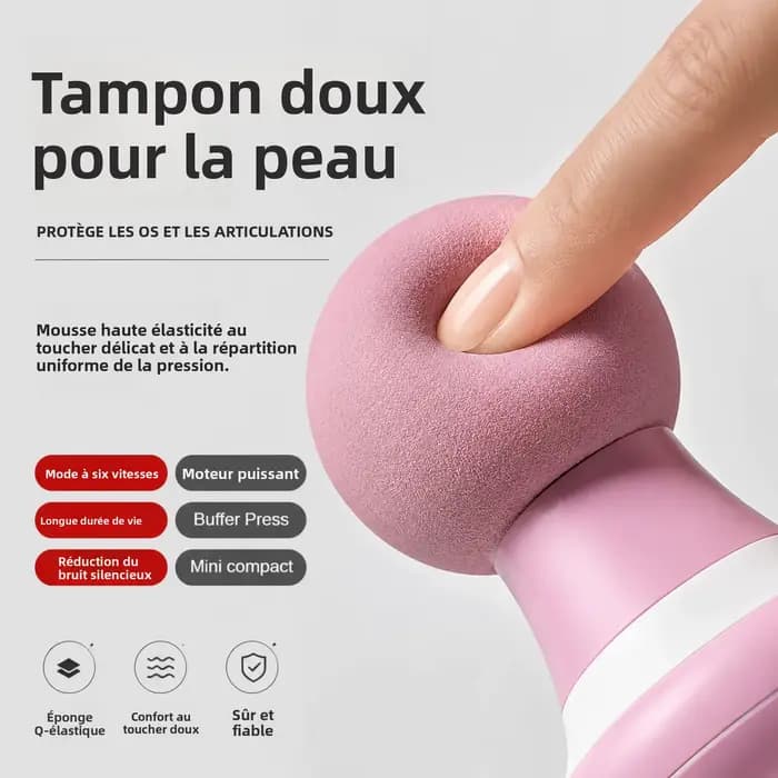 Pistolet de massage électrique USB avec 6 modes de réglage