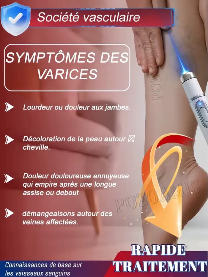 Favorise la circulation et soulage les inconforts des jambes grâce à une thérapie par la lumière douce.