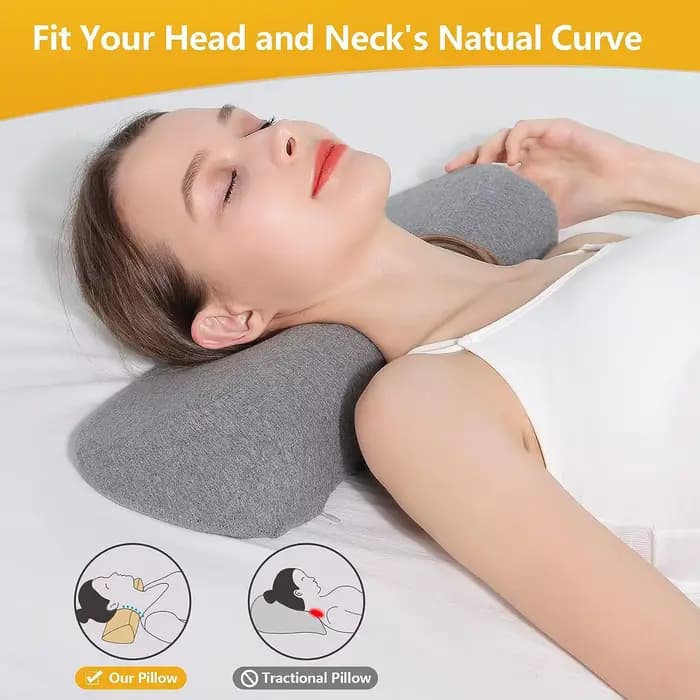 Oreiller orthopédique en mousse à mémoire de forme