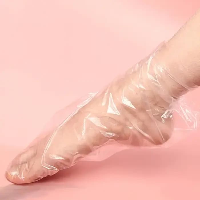 Sacs pour pieds jetables transparents