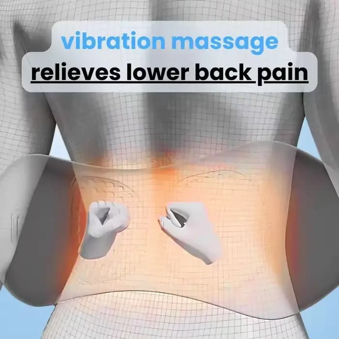 Emeka masseur de dos 3 en 1 avec lit de soulagement dormir Shiatsu tissus profonds Portable épaule bas du dos