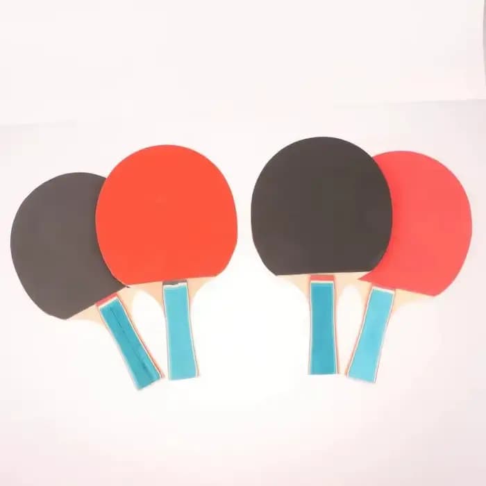 Ensemble de raquettes de tennis de table légères, raquettes de ping-pong professionnelles avec poignées ergonomiques pour l'entraînement en club