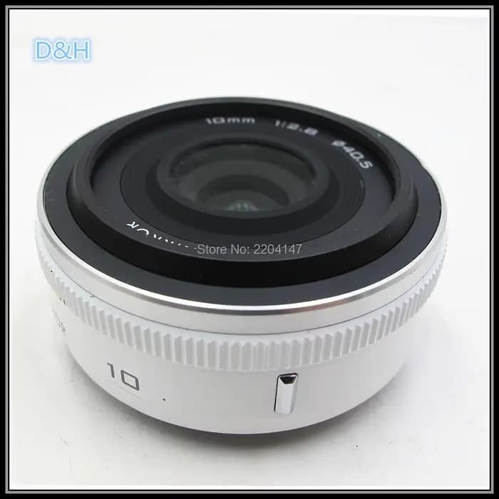 95% nouvel objectif d'origine 10mm pour Nikon 1 NIKKOR 10mm F/2.8 unité d'objectif appliquer à J1 J2 J3 J4 J5 V1 V2 V3