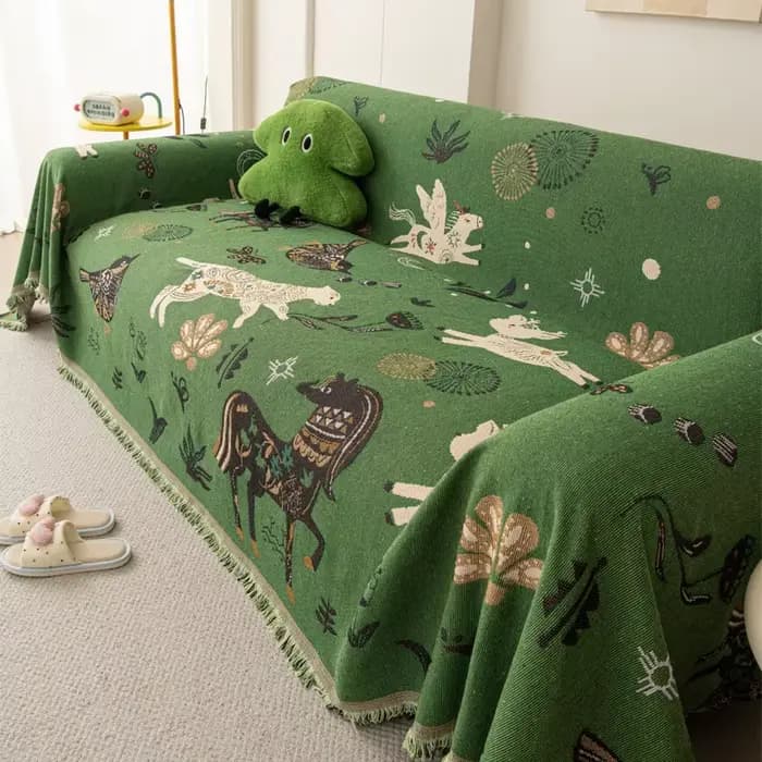 Housse de canapé haut de gamme, nouvelle, toutes saisons, universelle, en tissu, style moderne, une pièce, couverture intégrale, anti-griffures pour chats