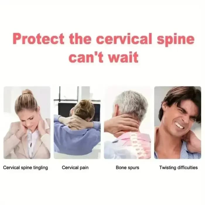Oreiller cervical Portable moyen et doux pour le cou