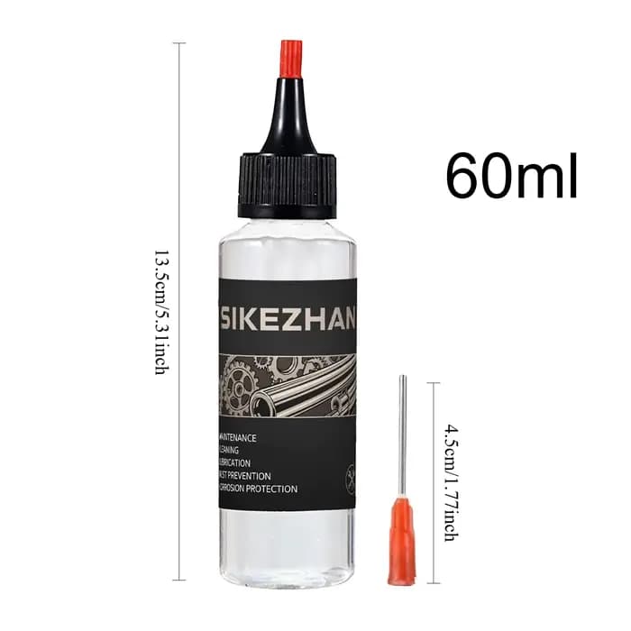 Kit de nettoyage universel pour armes à feu, lubrifiant à l'huile pour pistolet, nettoyeur CLP, entretien des armes antirouille, protection professionnelle, 60 ml/bouteille