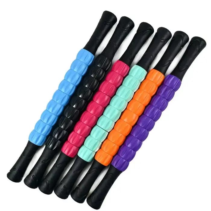 1x rouleau de Massage Portable à 9 roues bâton
