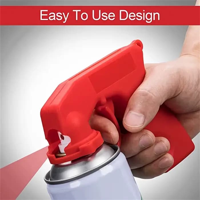 Poignée de pistolet à peinture en aérosol pour voiture, poignée de verrouillage complète, déclencheur de vernis, outil d'entretien et de réparation de peinture en aérosol, accessoires de voiture