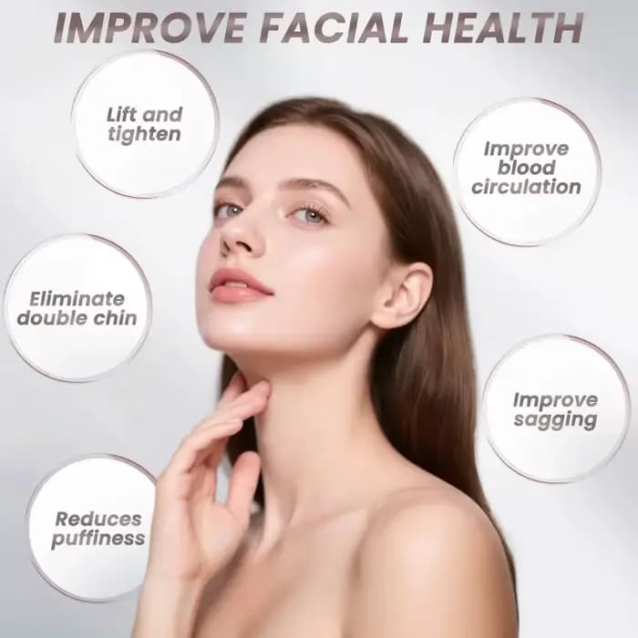 Masseur de drainage lymphatique pour le visage