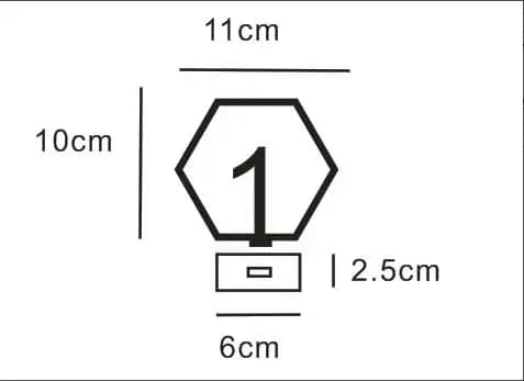 Signes de Table hexagonaux pour fête de mariage, décorations de Table, argent or acrylique, carte de siège, chiffres romains