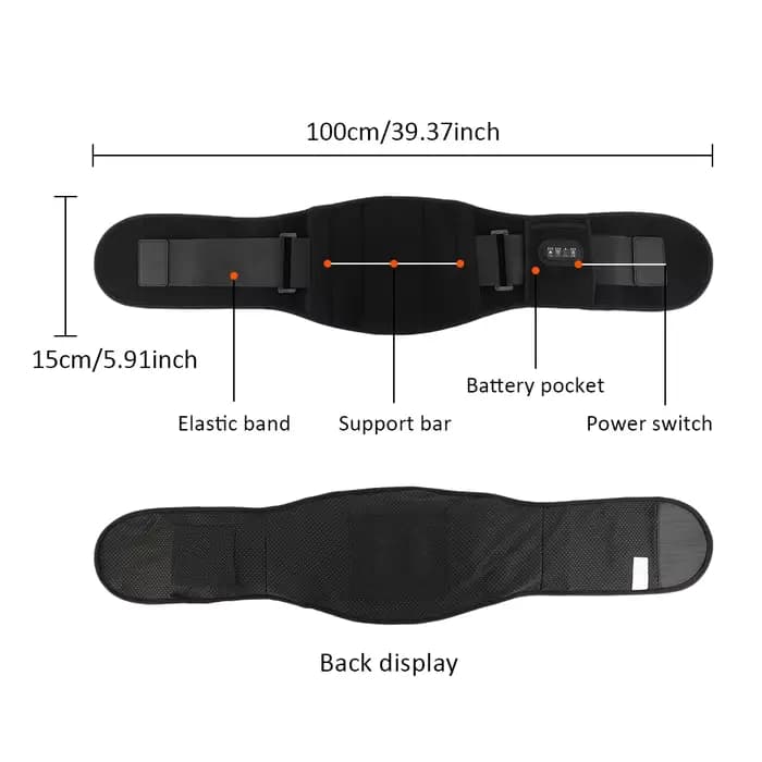 Masseur de vibrations pour le bas du dos