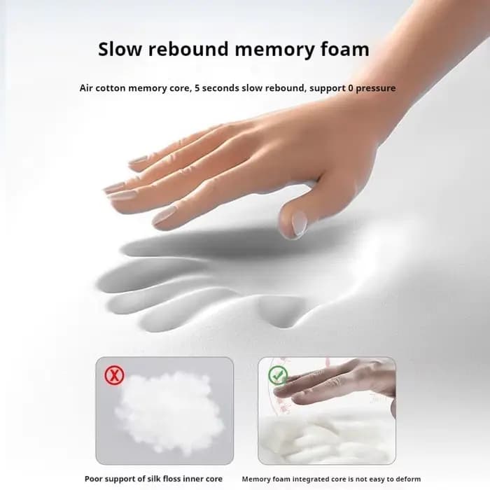 Coussin de soulagement de la pression du coccyx assis au bureau