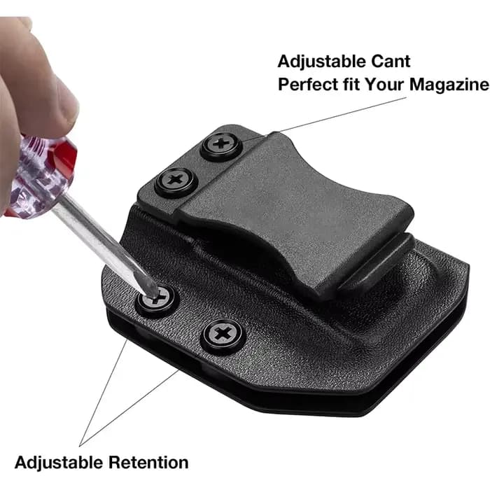 Nouveau IWB/OWB étui pour pistolet étui pour chargeur unique pochette magnétique pour Glock 17 19 26/23/27/31/32/33 M9 P226 USP 92F pochette pour chargeur unique