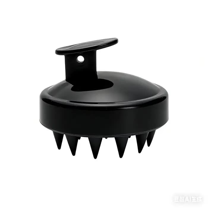 Peigne de Massage du cuir chevelu en Silicone