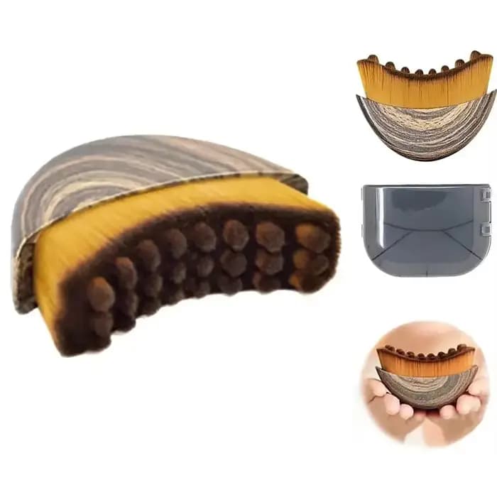 La brosse de massage pour le visage et le corps