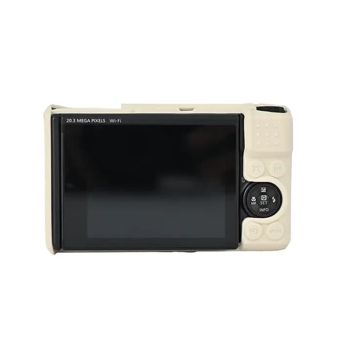 SX740HS coque en caoutchouc souple en Silicone pour Canon PowerShot SX740 HS SX730HS SX730 peau de couverture en caoutchouc avec capuchon d'objectif