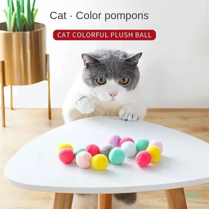 Jouets interactifs pour chat, jouet d'entraînement au lancement pour chaton, Mini pistolet de tir créatif, jeux de balle en peluche extensible, fournitures pour animaux de compagnie