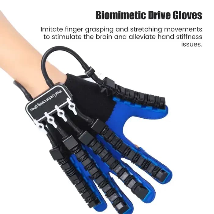 Gants robotisés pour la rééducation des doigts