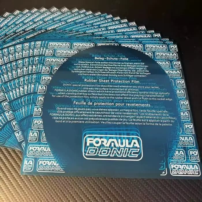 DONIC – Film de protection pour raquette de Tennis de Table, auto-adhésif, anti-poussière, étanche, accessoires pour outils en caoutchouc