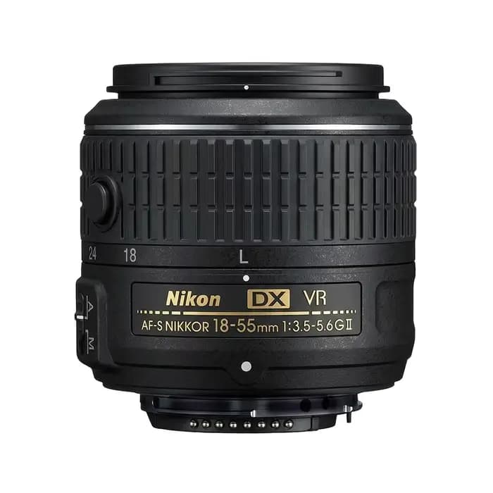 Objectif d'appareil photo reflex numérique Nikon AF-S NIKKOR DX 18-55mm f/3.5-5.6G VR II NIKON Zoom