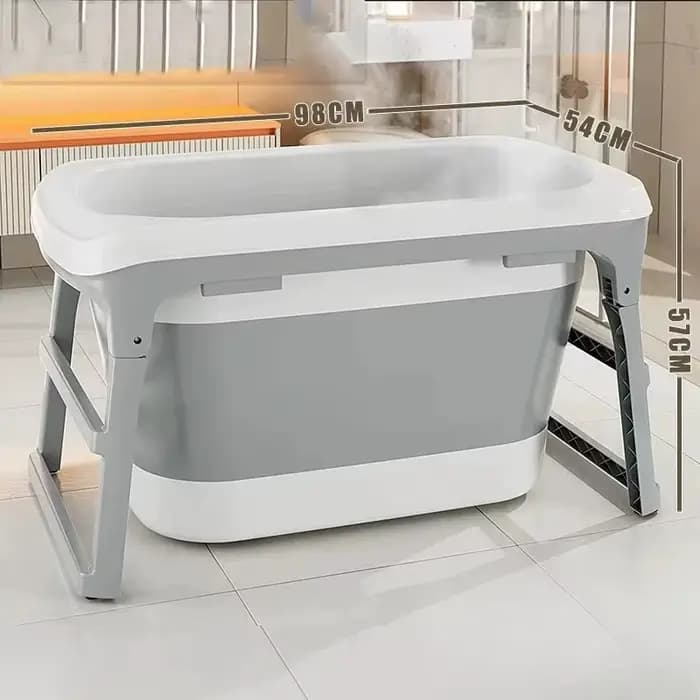 Baignoire Pliable pour Enfants et Adultes, Hydrothérapie, Bain Relaxant, Spa, Mobilier de Maison