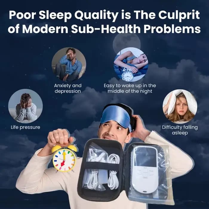 Stimulateur du nerf vague (tVNS) à clip d'oreille - Thérapie non invasive pour un soulagement rapide de l'anxiété et de la dépression et un meilleur sommeil
