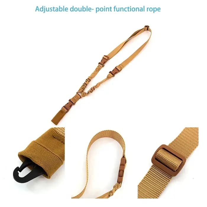 Ceinture pour pistolet à Shot, accessoires de chasse, équipement à Point unique, sangle d'épaule, corde de fusil avec boucle en métal, 1 pièce