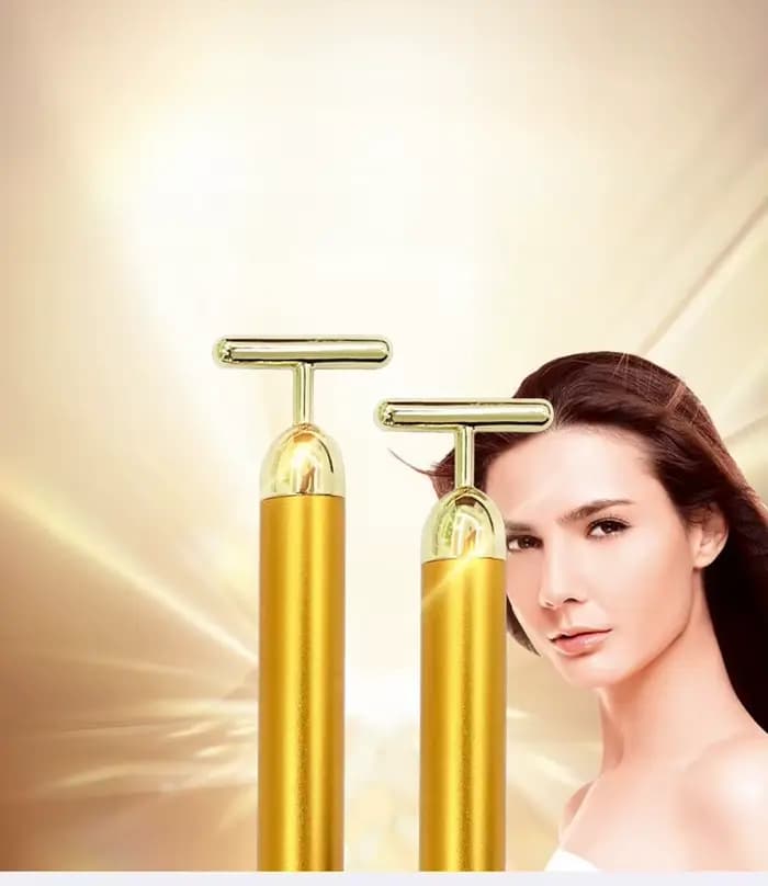 Bâton de Massage de beauté électrique intégré en forme de T