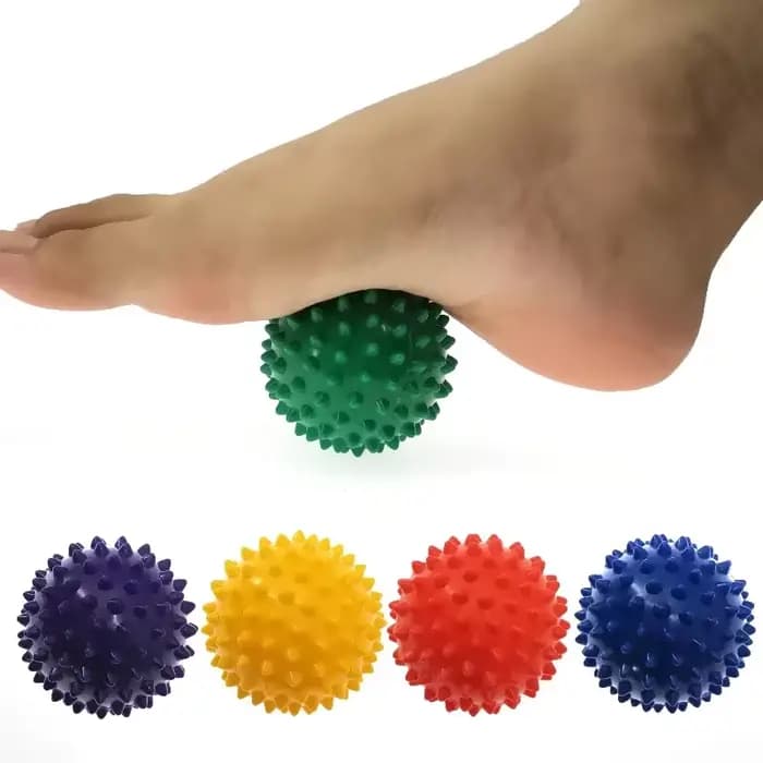 Balle de massage à picots de 7 cm