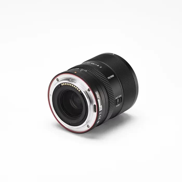 Objectif Viltrox 55mm F1.8 EVO pour appareils photo, plein format, autofocus, grande ouverture, objectif humaniste pour appareils photo Sony FE et Nikon Z.