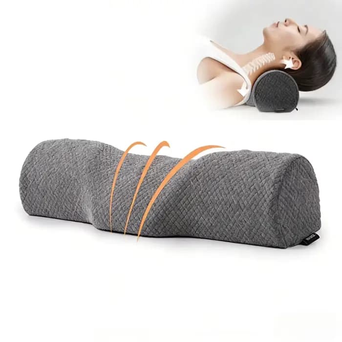 Oreiller orthopédique pour le cou : soutien cervical supérieur