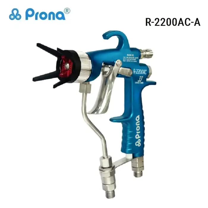 Prona pistolet de pulvérisation de peinture haute pression sans air R-2200AC pistolet de mélange d'air R-4700AC pulvérisateur assisté par Air 200bar 20Mpa 2900psii