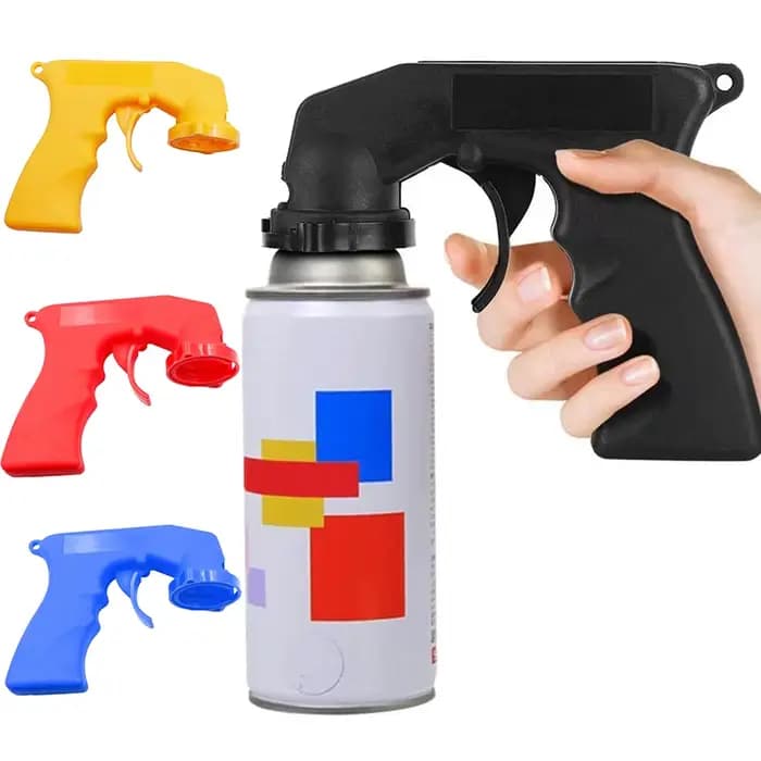 Poignée de pistolet à peinture en aérosol pour voiture, poignée de verrouillage complète, déclencheur de vernis, outil d'entretien et de réparation de peinture en aérosol, accessoires de voiture